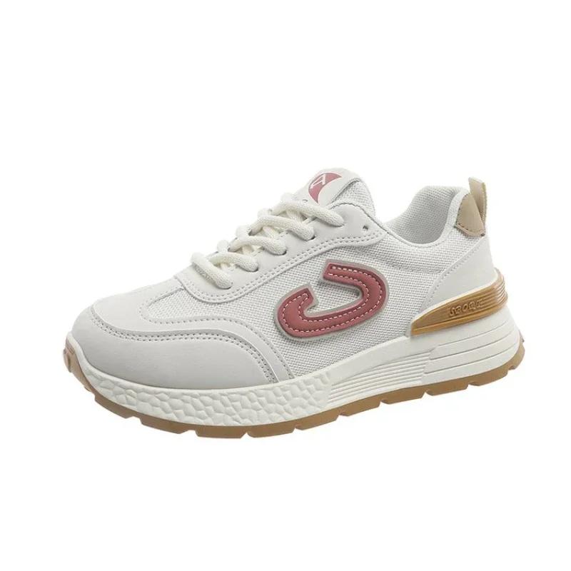 Женские кроссовки на платформе, дышащие, прочные, модные, повседневные, спортивные туфли для женщин, для бега и ходьбы, Zapatillas Mujer