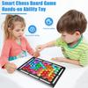 1 Set Stacking Game Toy Smart Chess Hexagon Rectangular Game Board Kids Adults Team Building Blocks Puzzle Toy