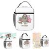 Детская сумка для ланча Pusheen с полной печатью для детей для школы, пикника