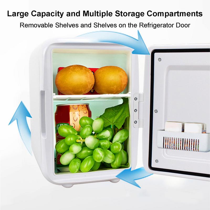 12 В двойного назначения мини-холодильник 4 л охлаждение нагревание автомобильный холодильник портативный летний уличный кемпинговый холодильник аксессуары для автомобиля