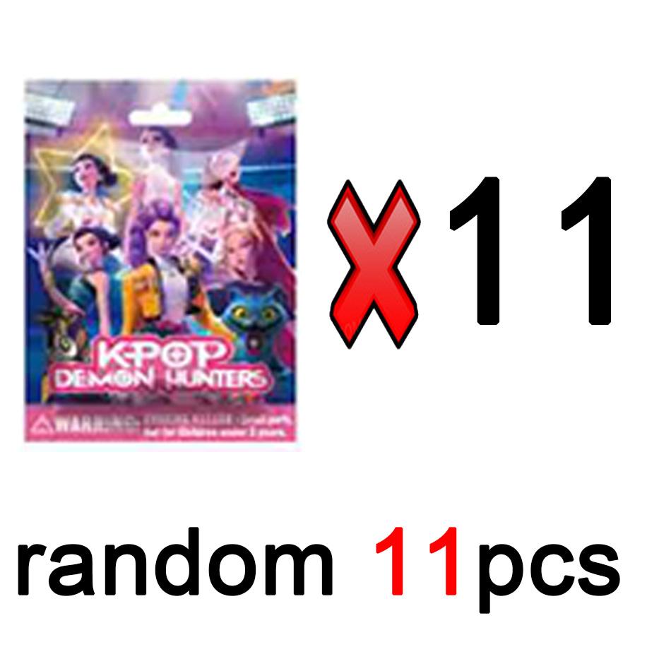 Anime Kpop Demon Hunters blind box Action Figure Set - Derpy Tiger Ranimeumi Mira Zoey Sussy Figurine Dolls for Fans Gift