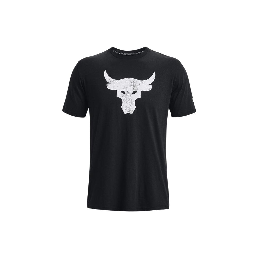 Under Armour Футболка Project Rock Brahma Bull Мужская Черный/Слоновая кость 1361733-003