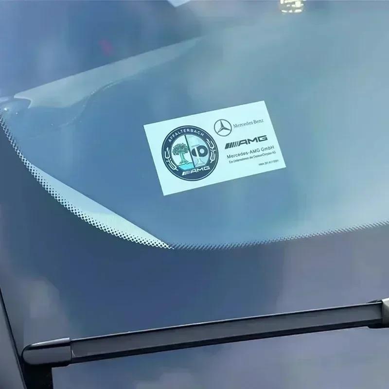 CSF1 Car Stickers Tiger Head Butterfly Running Decorative Sticker For Mercedes Benz AMG W206 W204 W205 W212 W213 W221 W222 W240 W211