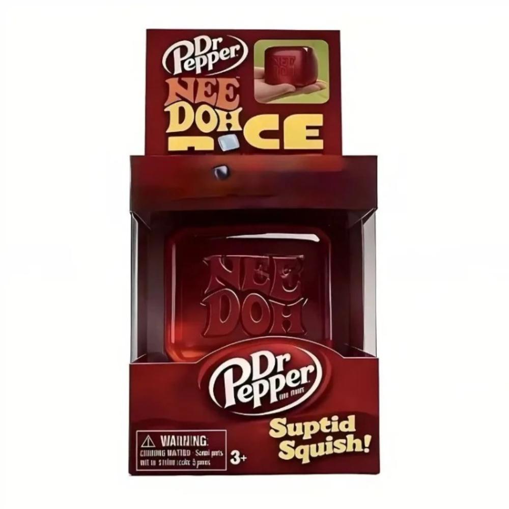 Schylling Needoh Nice Cube Сенсорный Nice-Sicle Снятие Стресса Мягкий Куб Против Тревоги Сжимаемый Объект Для Концентрации Популяция С СДВГ