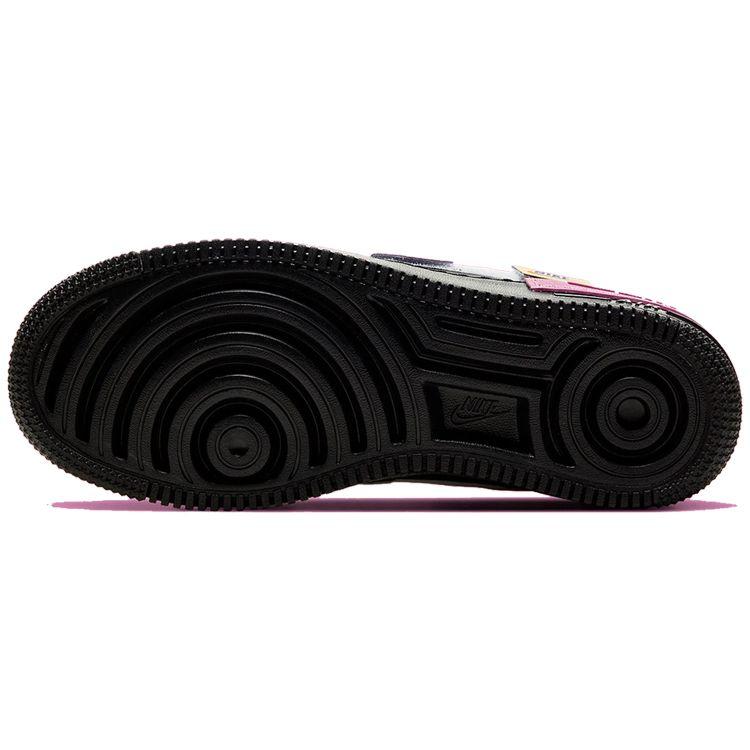 Nike Женские кроссовки Air Force 1 Shadow Cosmic Fuchsia Black Limelight White CU4743-001