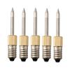 1PCS Replacement Soldering Iron Tips Threaded Copper Core For Electric Soldering Iron General Welding Repair Tools