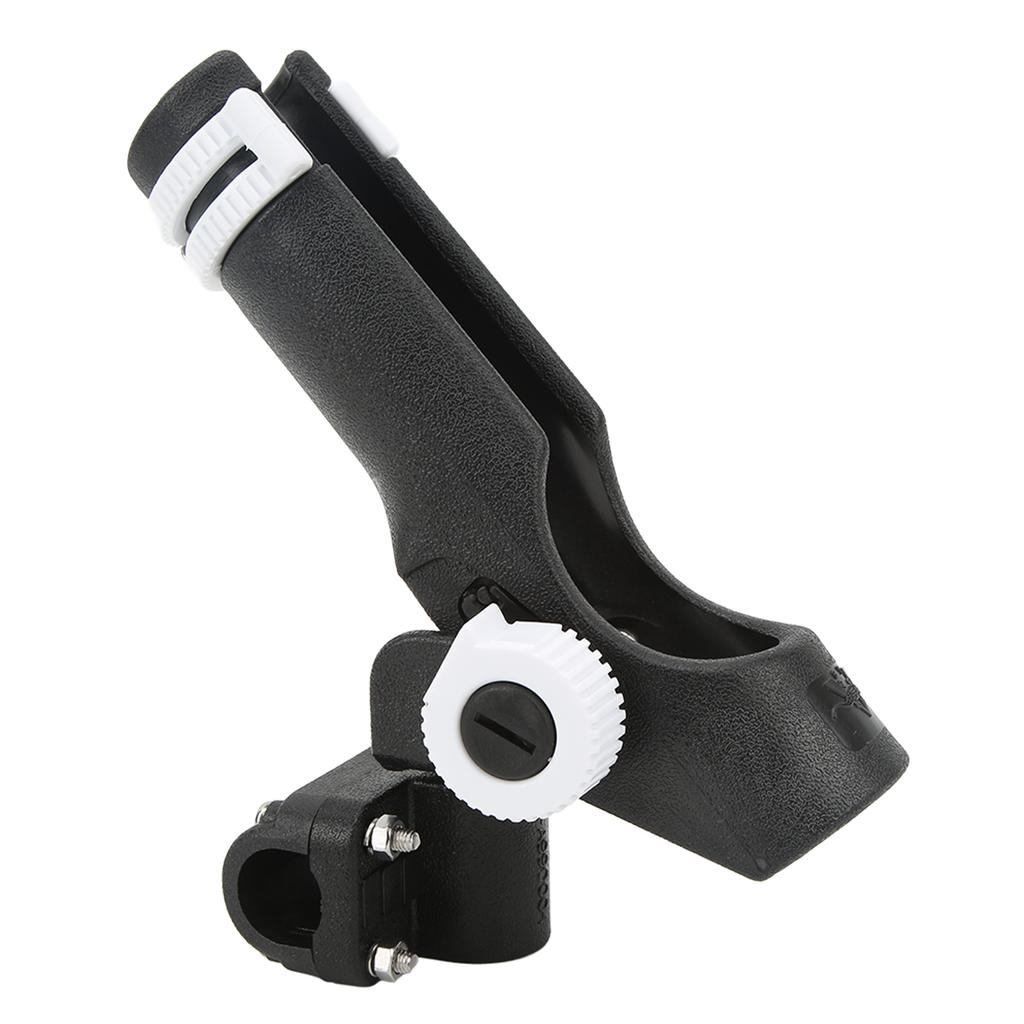 Fishing Rod Bracket 90 Degree Adjustable 45mm Socket 1in Clip Clamp On Rod Holder Rack