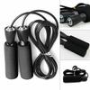 Adjustable Jump Rope with Ball Bearings - Fitness - Black - For Adults