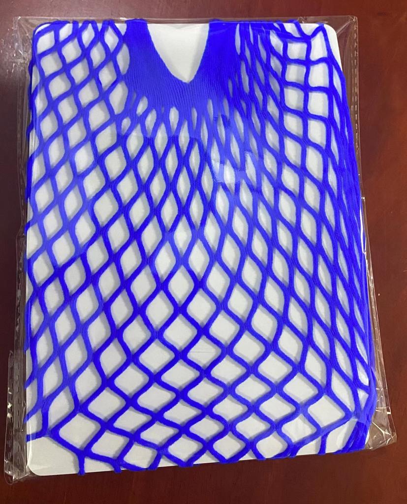 2 Pieces Women Sexy Fishnet Lingerie Set Erotic Babydoll Bodysuit Hollow Out Lingerie Set Valentine's Day Gift