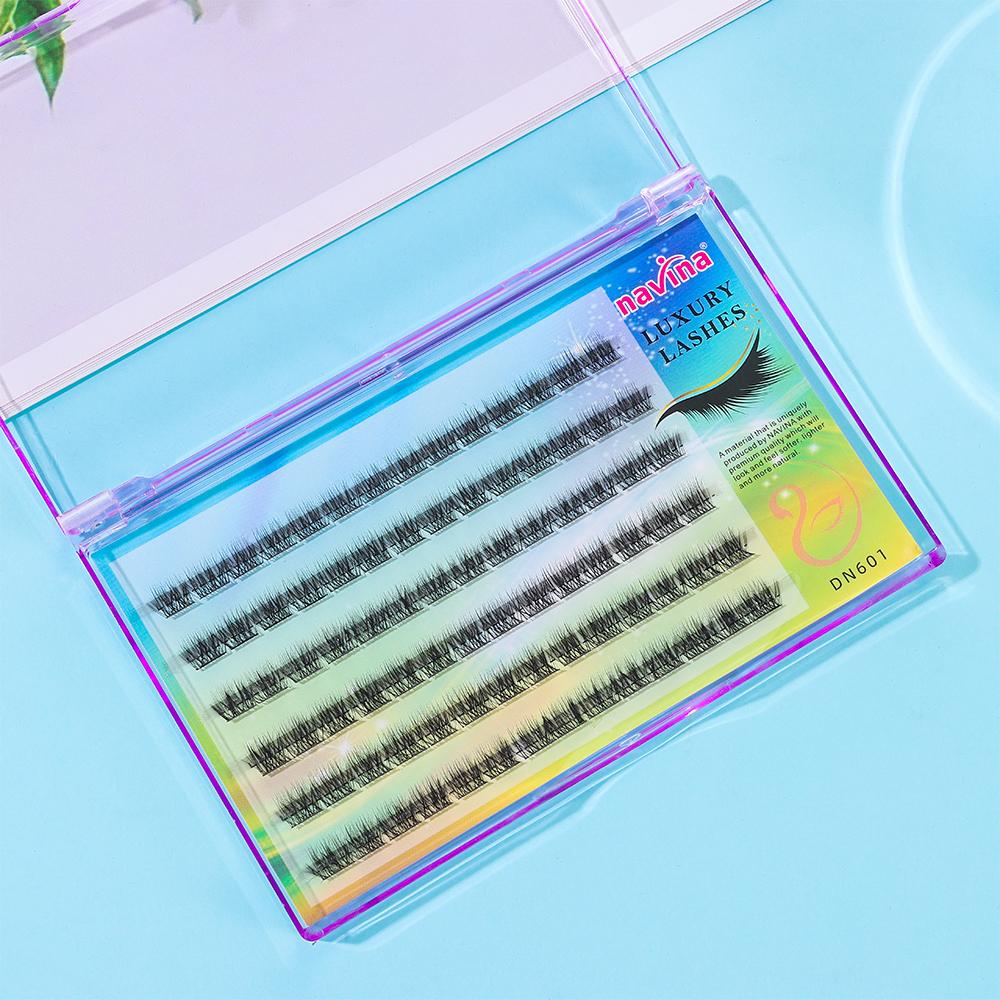 84 Clusters Thick Grafting Lashes Bold Definition Cluster lashes Eyelash Extension