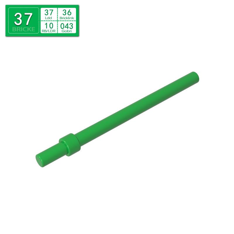 BRICKE Guest Building Blocks 1x6 with Stop Cylinder, Lego Compatible (63965, 18274, 93790, 4095)