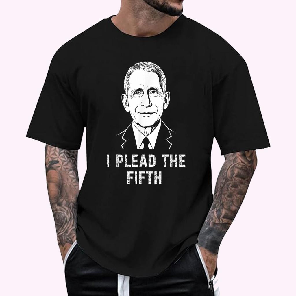 I Plead The Fifth Funny Graphic T-Shirt Unisex T-Shirt