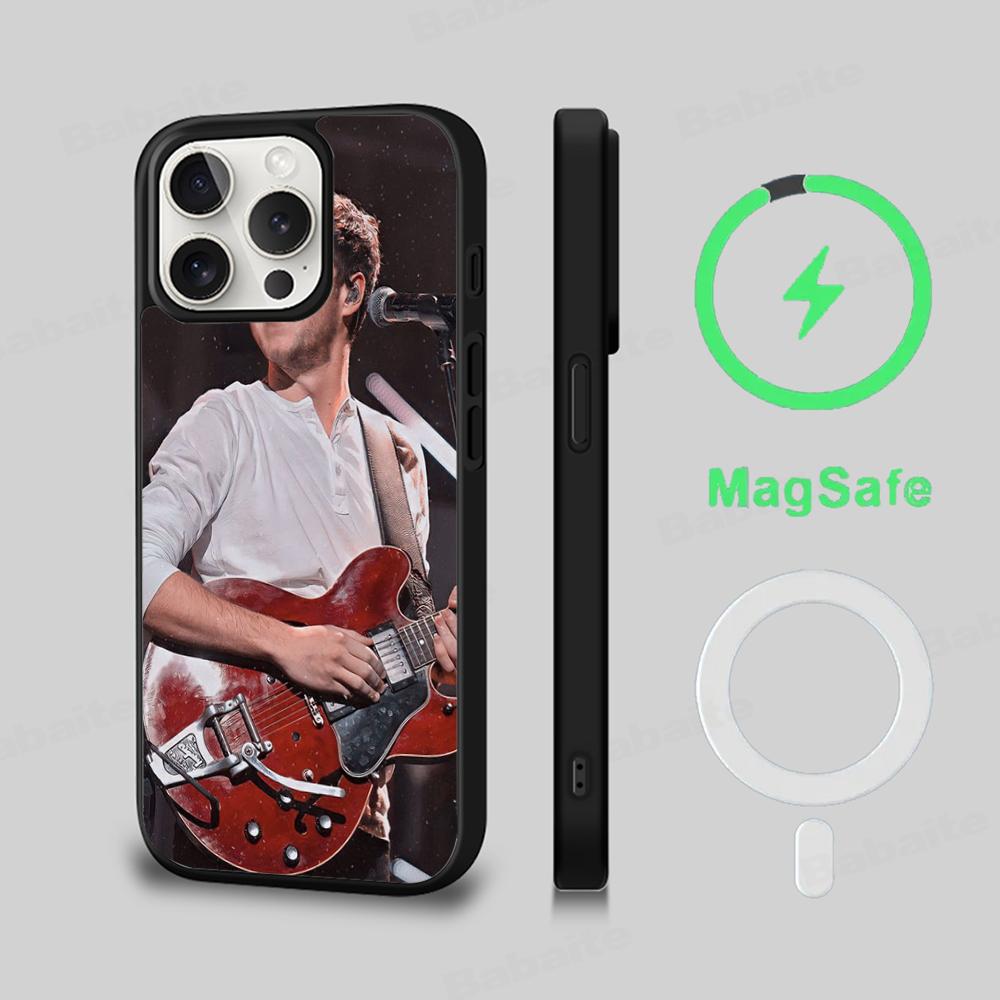 Чехол для телефона певца N-Niall H-Horan Магнитный чехол для IPhone 16 14 13 12 11 15 Pro Max Plus Для Magsafe Беспроводная зарядка Чехол