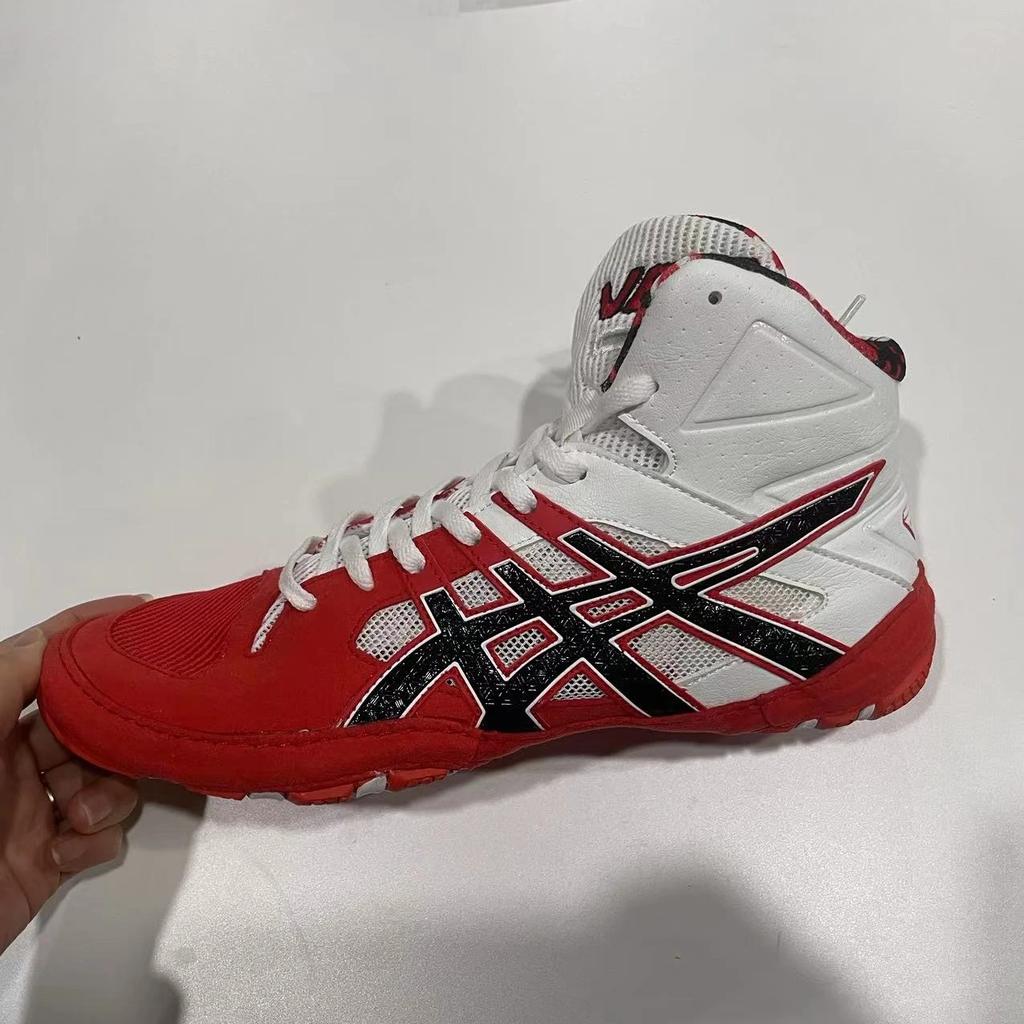 Высококачественные сетчатые дышащие боксерские кроссовки, размер 39-46#, профессиональные борцовские ботинки, мужские легкие боевые боксерские туфли