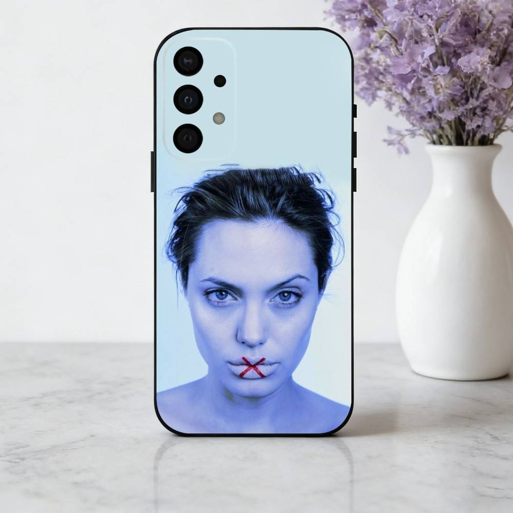 Смелый чехол для телефона с изображением A-Анджелины Джоли Для Samsung Galaxy A73,A72,A71,A70,A53,A52,A51,Другие Мягкий Черный Чехол