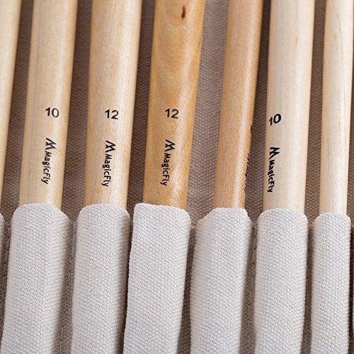 36/24 шт. художественный набор кистей для акрила, масла, акварели, гуаши