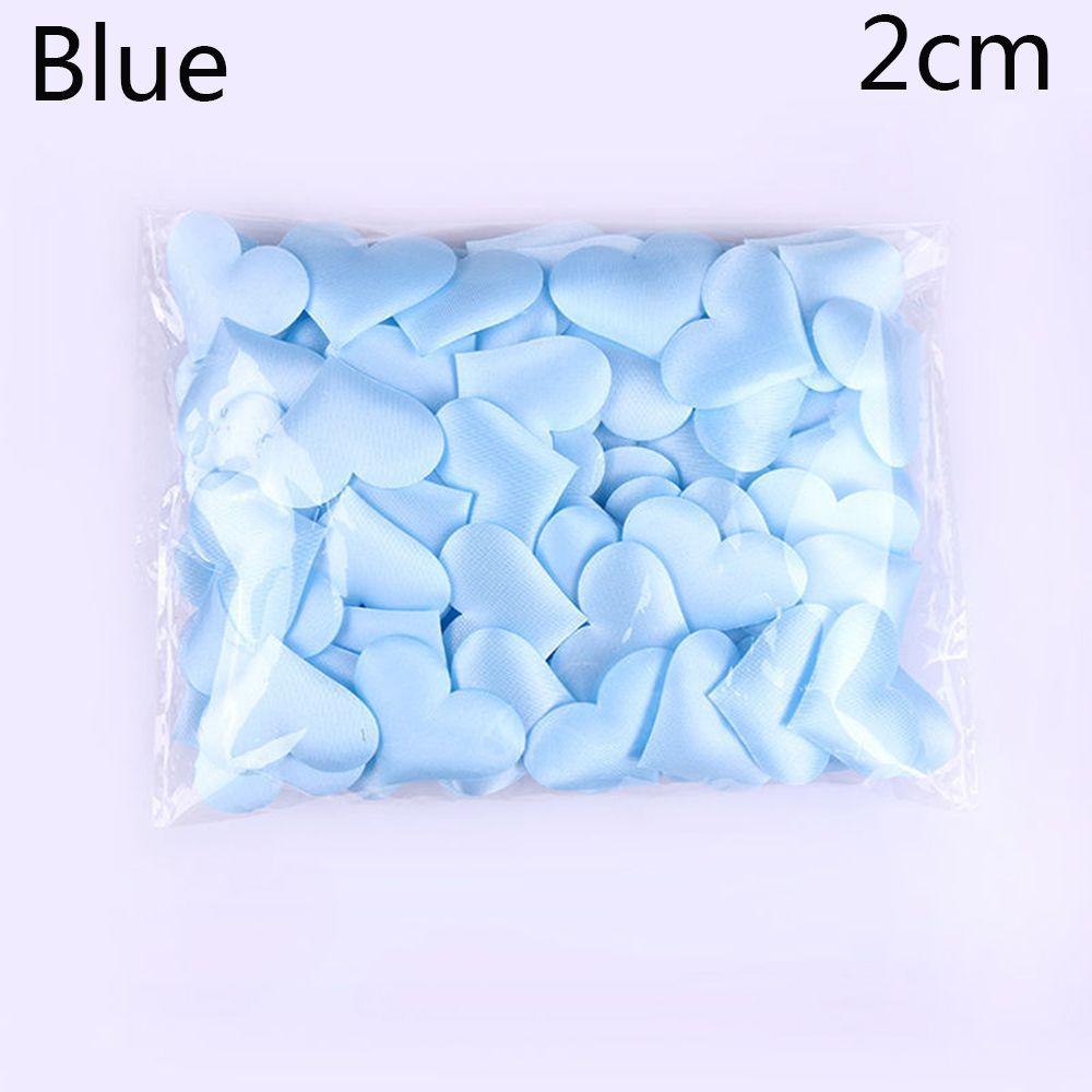 Украшение стола Ремесло 3D Цветок Бросание Лепестков Роз Мягкая Ткань Сердце Любовь Свадьба