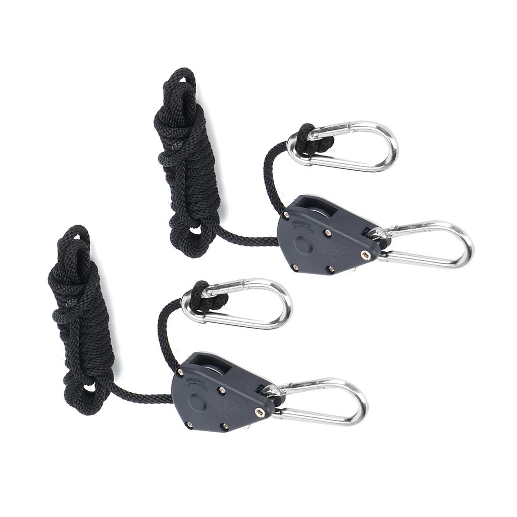 2 шт. Подвеска-зажим для веревки 1,8 м Регулируемый ролик для веревки для выращивания растений