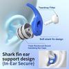 1 Pair Anti-Noise Ear Plugs Silicone Reusable Noise Reduction Earplugs Sleeping Swimming Comfortable Hearing Protection Earplugs