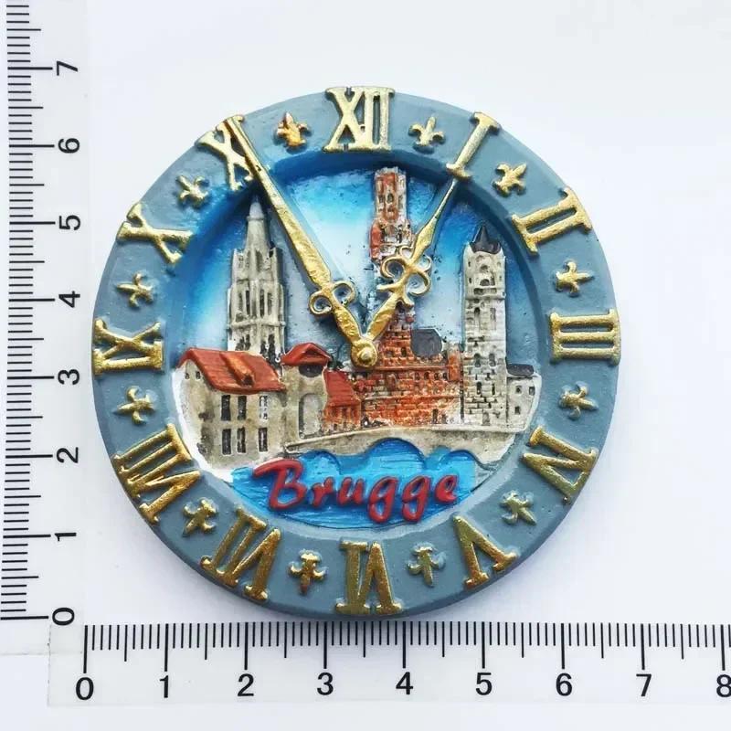 Чешская Республика Магниты на холодильник Пражская достопримечательность Здание Туристический сувенир Магнитная наклейка на холодильник Коллекция Домашний декор Подарок