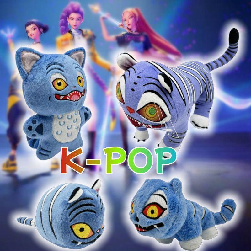 Аниме Плюшевая Игрушка Милый K-POP Тигр Мерч Плюшевая Игрушка Huntrix Rumi Derpys Тигр Птица Кукла Коллекция Подарков для Фанатов
