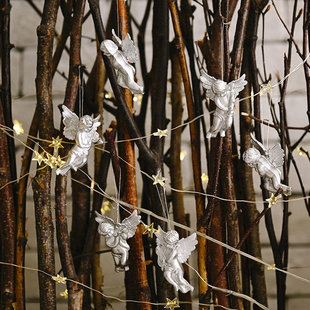 Креативный Домашний Праздник Ангел Подвеска Рождественские Подвесные Украшения Рождественские Украшения Декор Елки