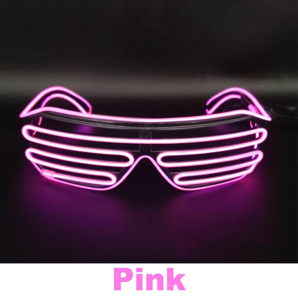 Motorcycle Fashion Light Up LED Night Cycling Glasses Motor Headwear for Rider Christmas Thanksgiving Day Music Festivals