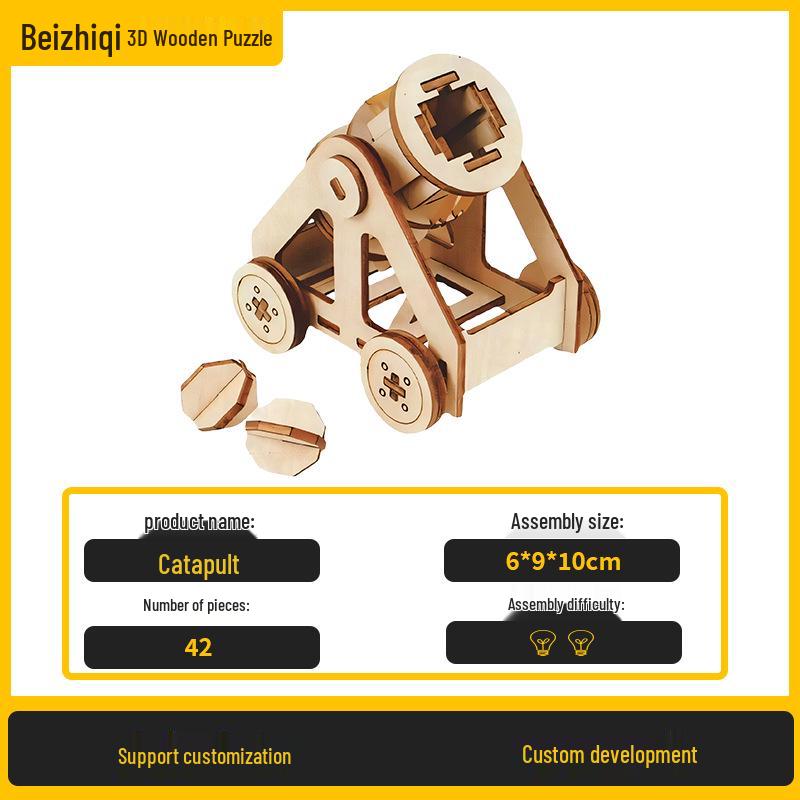 3D Деревянный пазл-конструктор «Бабочка», вырезанный лазером, для детей