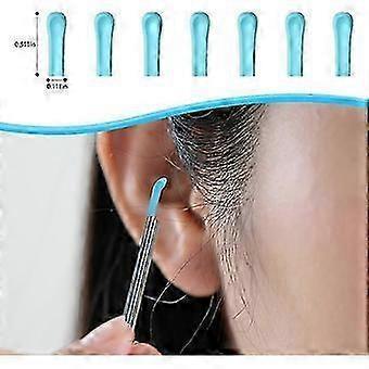 30Pcs Silicone Ear Spoon Tips, Ear Cleaner Replacement Tips for Ear Wax Removal, Soft Flexible