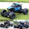 4WD Радиоуправляемая Машинка Внедорожник 4x4 с Дистанционным Управлением Багги Грузовик Со Светодиодными Огнями Гонки Дрифт Игрушка Для Мальчиков Девочек Детей Подарок