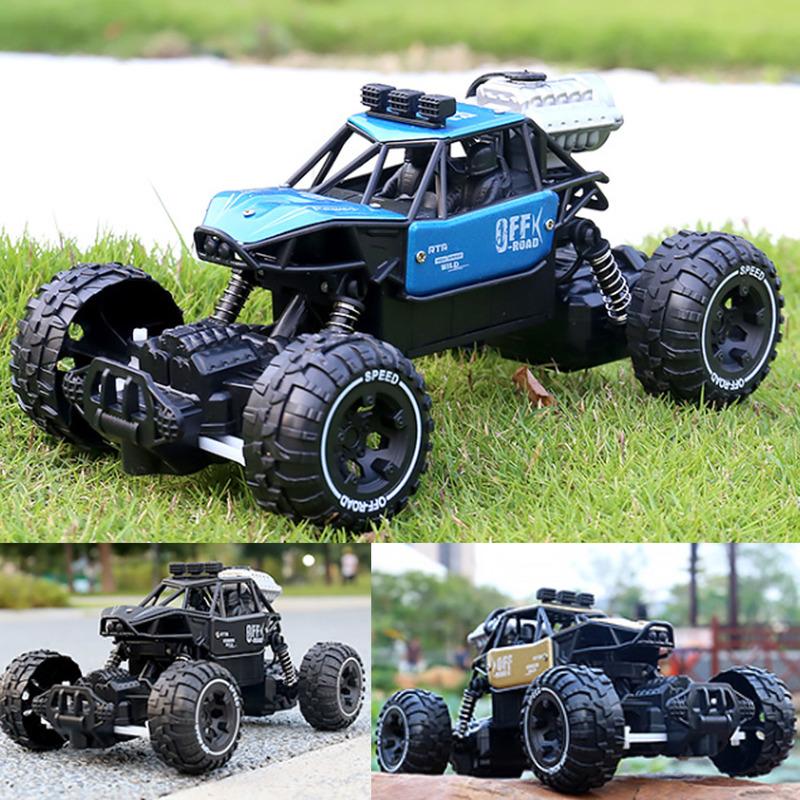 4WD Радиоуправляемая Машинка Внедорожник 4x4 с Дистанционным Управлением Багги Грузовик Со Светодиодными Огнями Гонки Дрифт Игрушка Для Мальчиков Девочек Детей Подарок