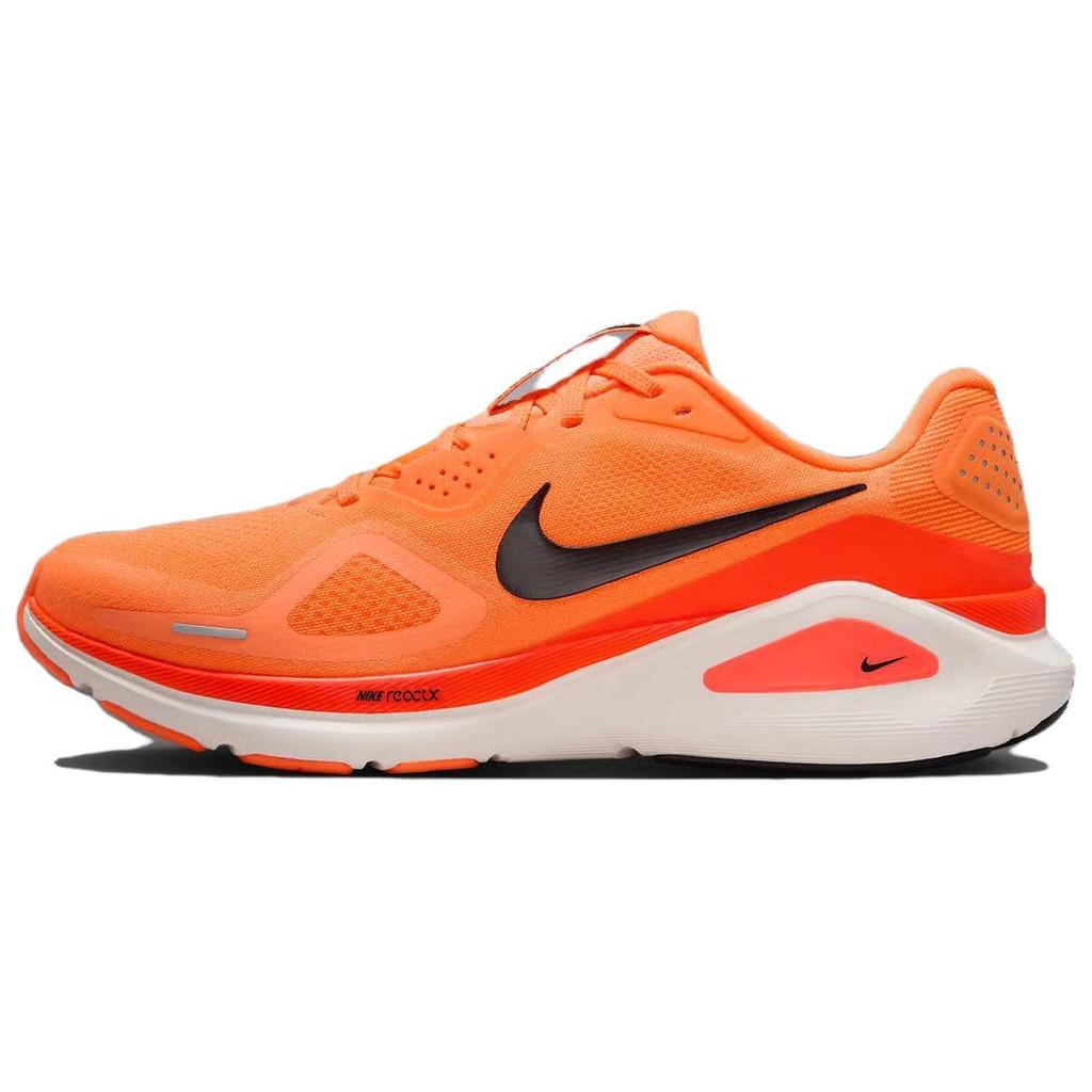 Nike Structure 26 Total Orange Black Running Shoes HJ1102-800