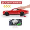 Dodge Challenger SRT Demon Supercar 5 Inch Metal Car Simulation Diecast & Toy Vehicle RMZ City 1:36 Alloy Model Gifts For Children