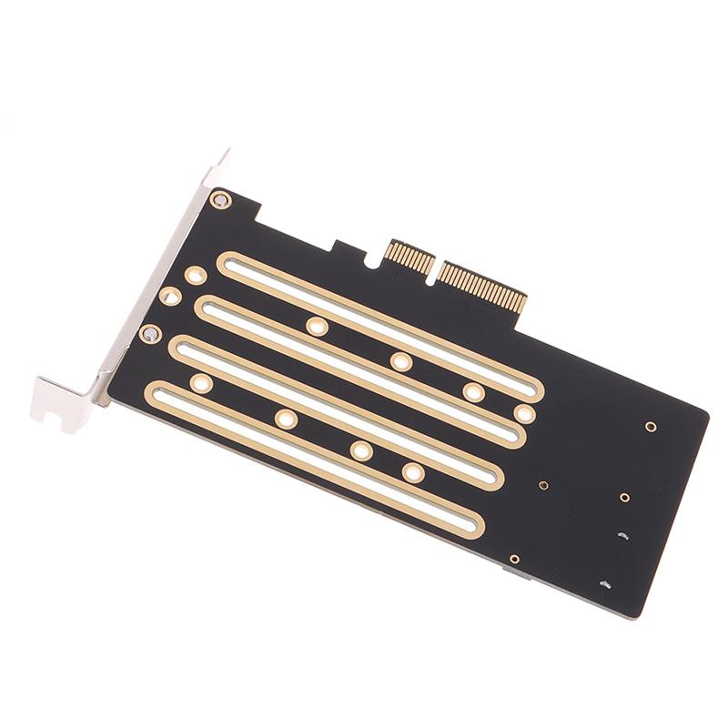 Nvme M.2 Ssd To Pcie 3.0 4.0 X4 Adapter Card Sata M.2 Ssd To Sata Adapter Card