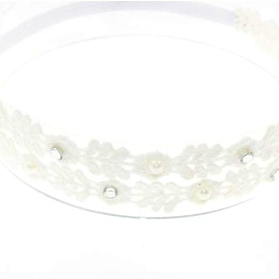 Детская повязка для волос, удобные бантики для новорожденных, эластичная кружевная повязка на голову для крещения малышей для ребенка