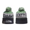 Knitted Beanie NFL Team Cap NCAA Football Winter Hat Acrylic Warm Breathable Adjustable
