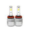 YAOFAO Prius 30 Series ZVW30 LED Headlight, Low Beam, H11, /24V, 8000lm, 6500k, 2 Pieces, 72W/Set