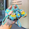 Adorable Minion Cartoon Car Keychain Backpack Charm Cute Gift Wholesale