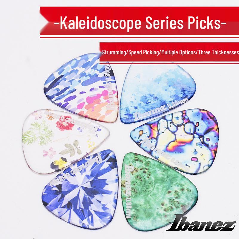 Ibanez KALEIDO Anti-Slip Electric Guitar Pick - Kaleidoscope Series Genuine Plectrum