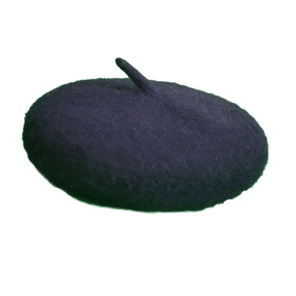 1 pcs Mini Solid Color Pet Decor Pet Wool Cap Pet Headwear Dog Beret Cat Hat