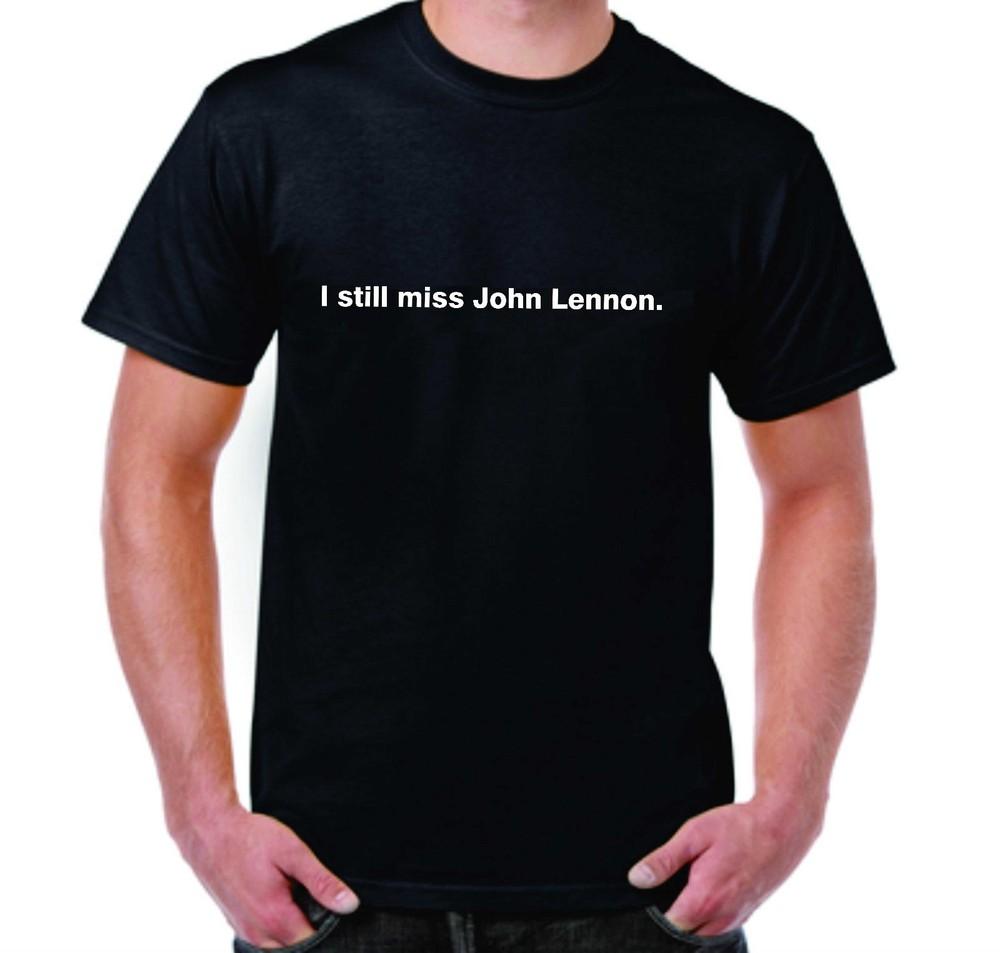 Я все еще скучаю по Джону Леннону. ФУТБОЛКА - BEATLES MCCARTNEY HARRISON STARR TEE