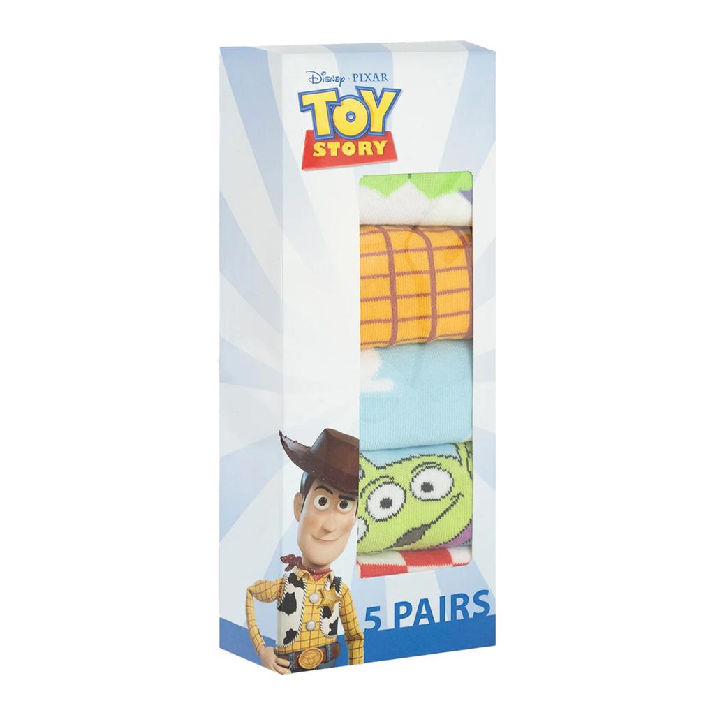 Toy Story Unisex Adult Assorted Designs Calf-Length Socks (Pack of 5)