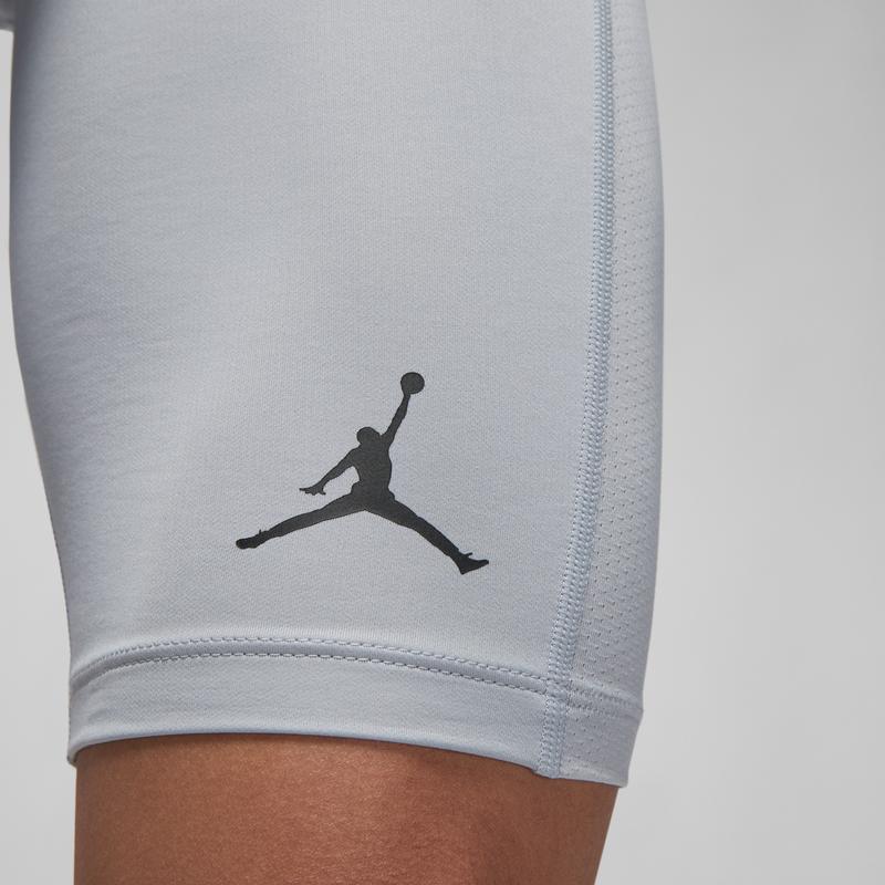 Jordan Спортивные шорты с логотипом Dri-Fit, быстросохнущие, впитывающие влагу, шорты для фитнеса, мужские шорты, волчье-серые, DM1814-012