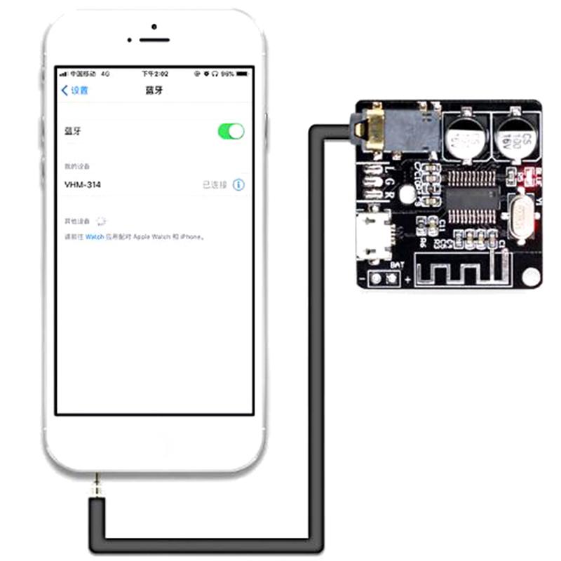 Плата аудиоресивера Bluetooth Bluetooth 5.0 Mp3 плата декодера без потерь