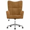 Relax Chair in Brown Velvet