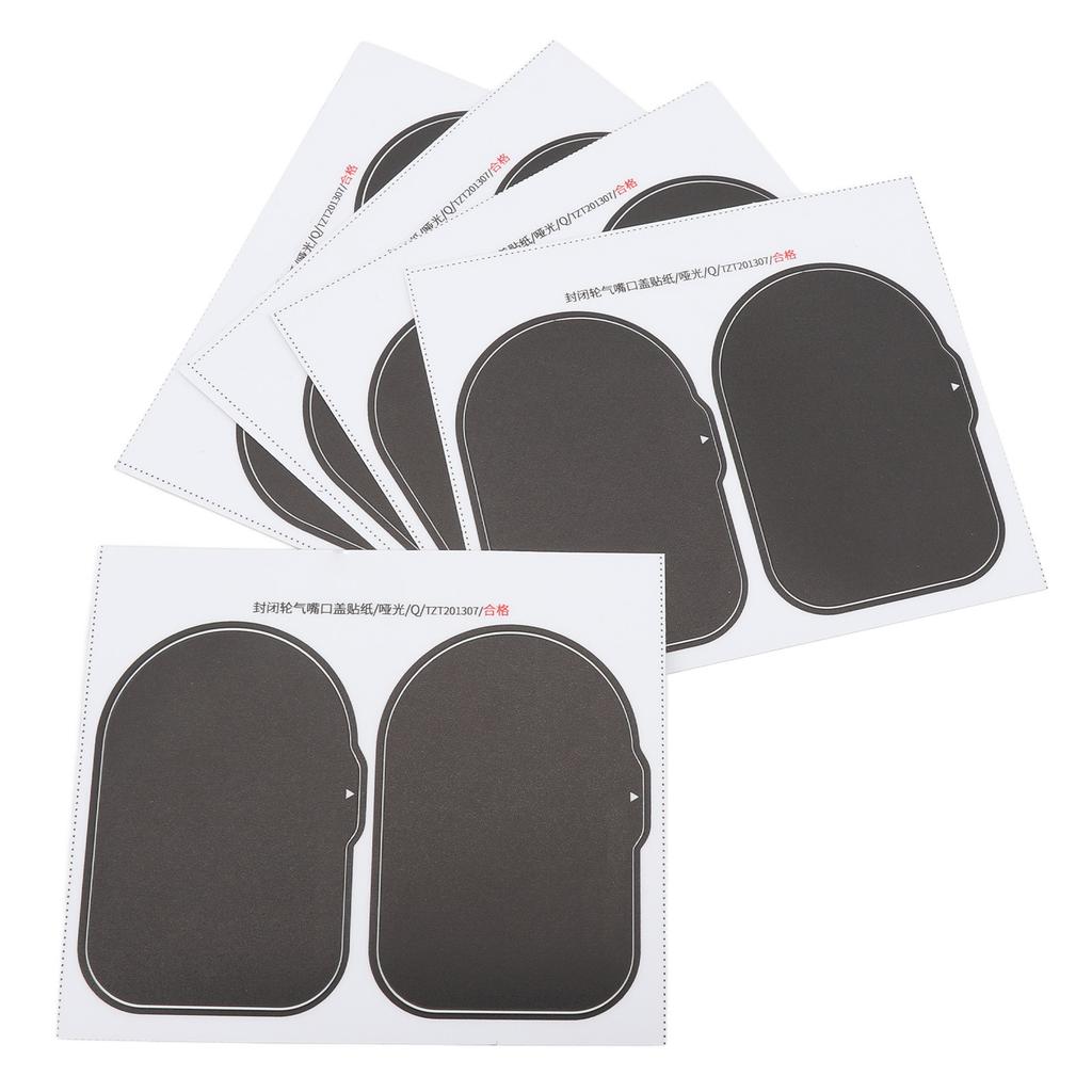 Герметичная наклейка на крышку клапана колеса, защищенная от пузырьков, усиленная, матовая, декоративная наклейка для горного велосипеда