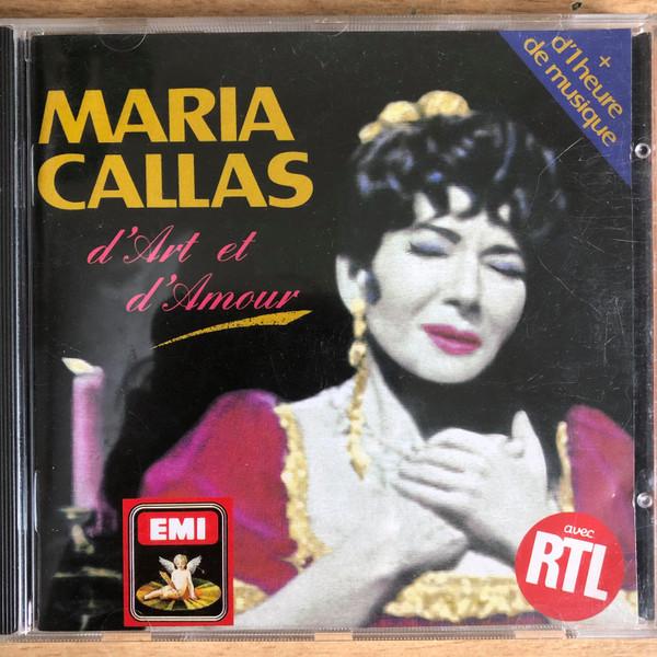 CD ГЕРБЕРТ ФОН КАРАЯН; МАРИЯ КАЛЛАС - Мария Каллас: Искусство и Любовь CDC7541062 EMI 1990 Франция Классика Б/У
