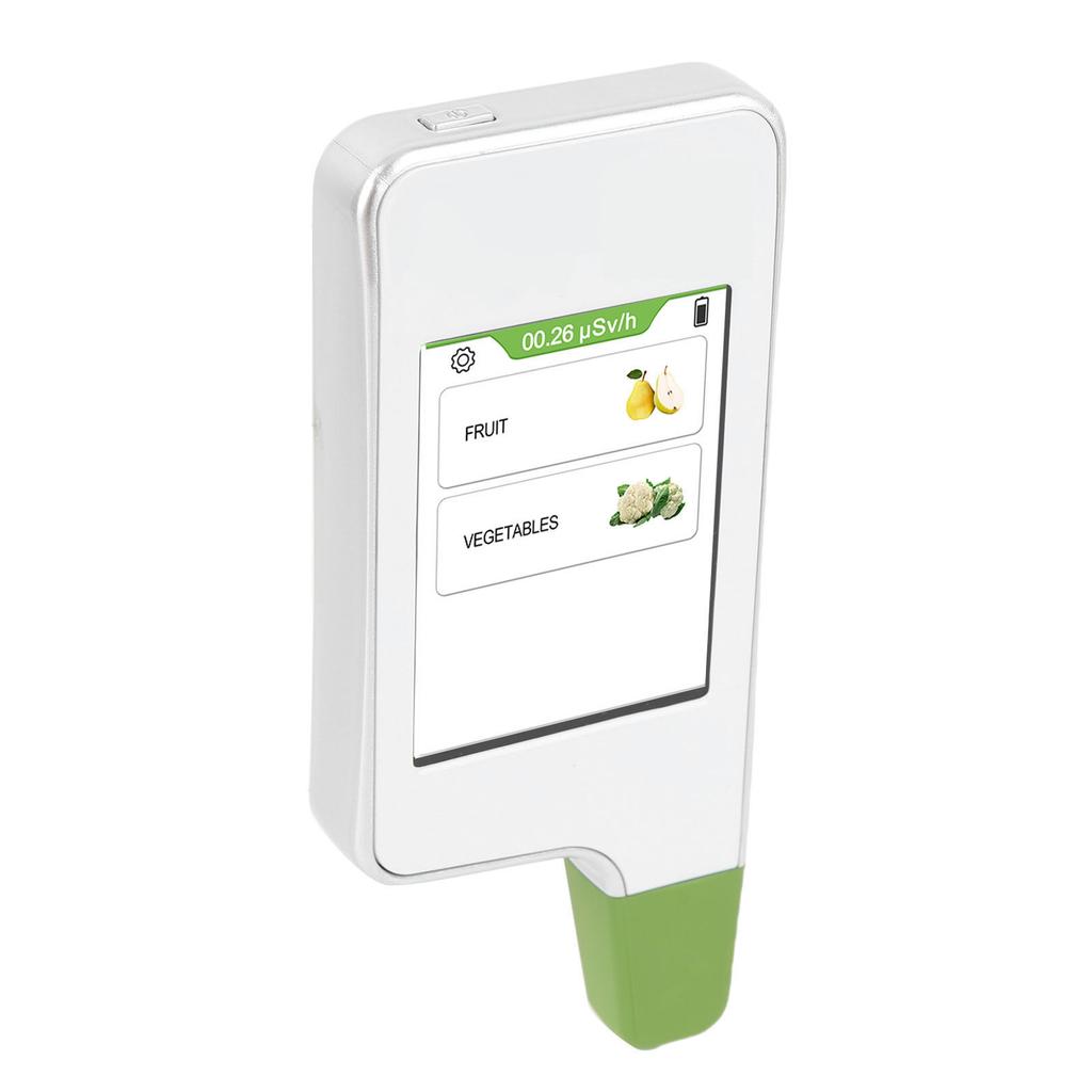 Portable Nitrate Tester Food Nitrate Content Detector for Fruits Vegetables 0 9999mg Kg Range White