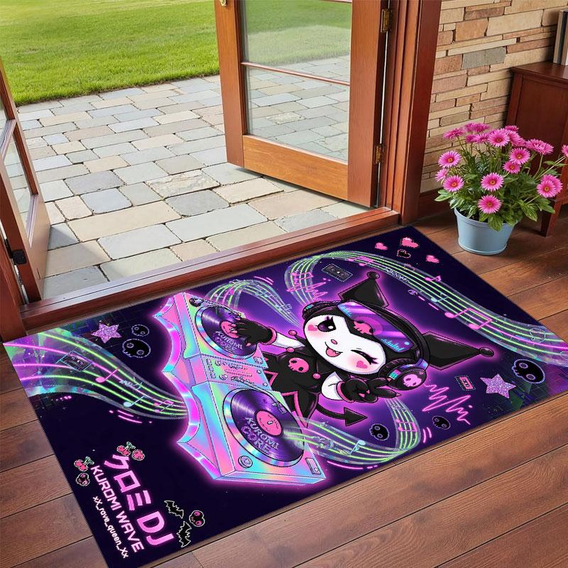 Crystal Velvet Rug Soft Non Slip Indoor Floor Mat Home DecorKuromi