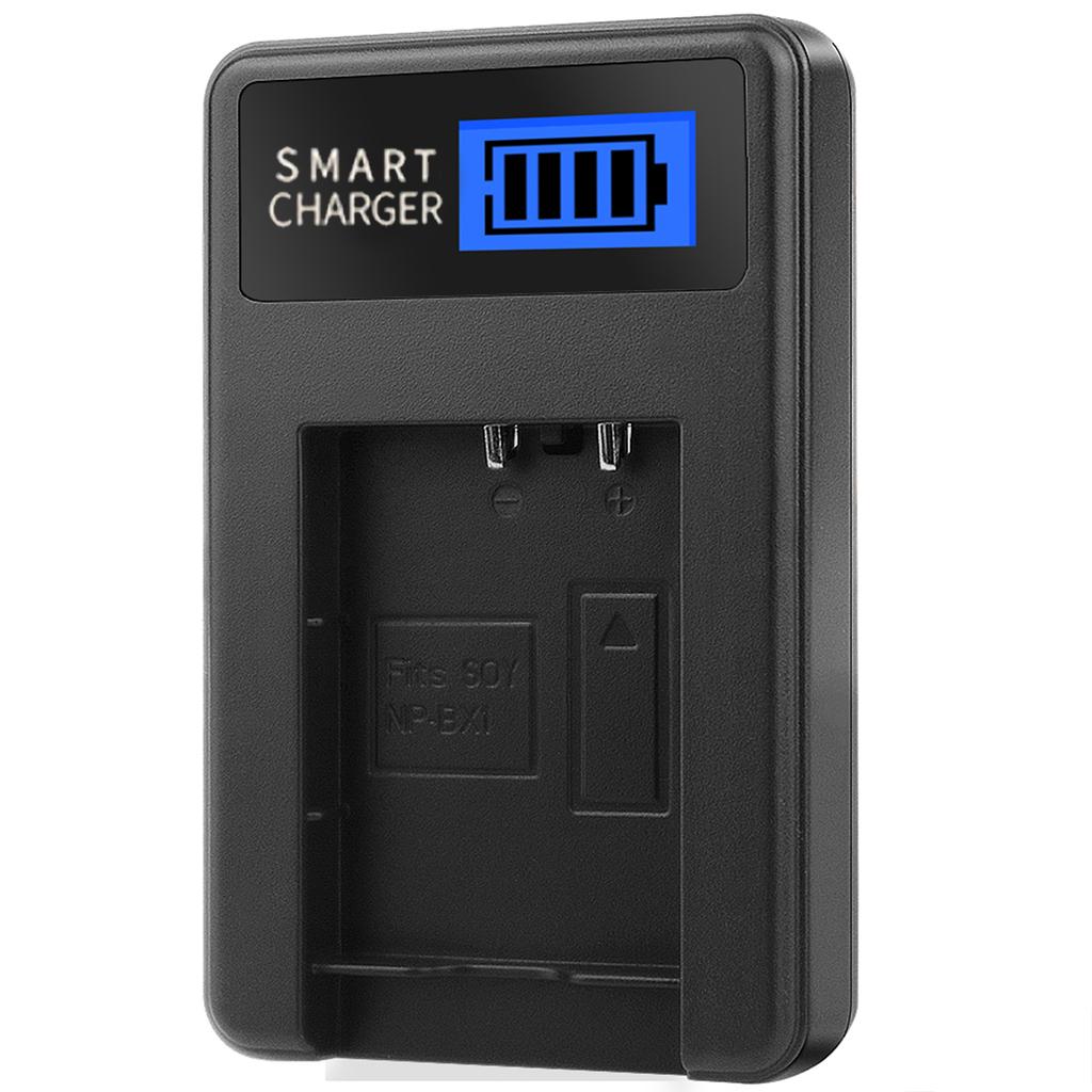 USB-зарядное устройство для камер Sony Cyber-shot DSCRX100/DSCRX100II /DSCRX100III/DSCHX90V/DSCWX350 Простое в использовании и защитное